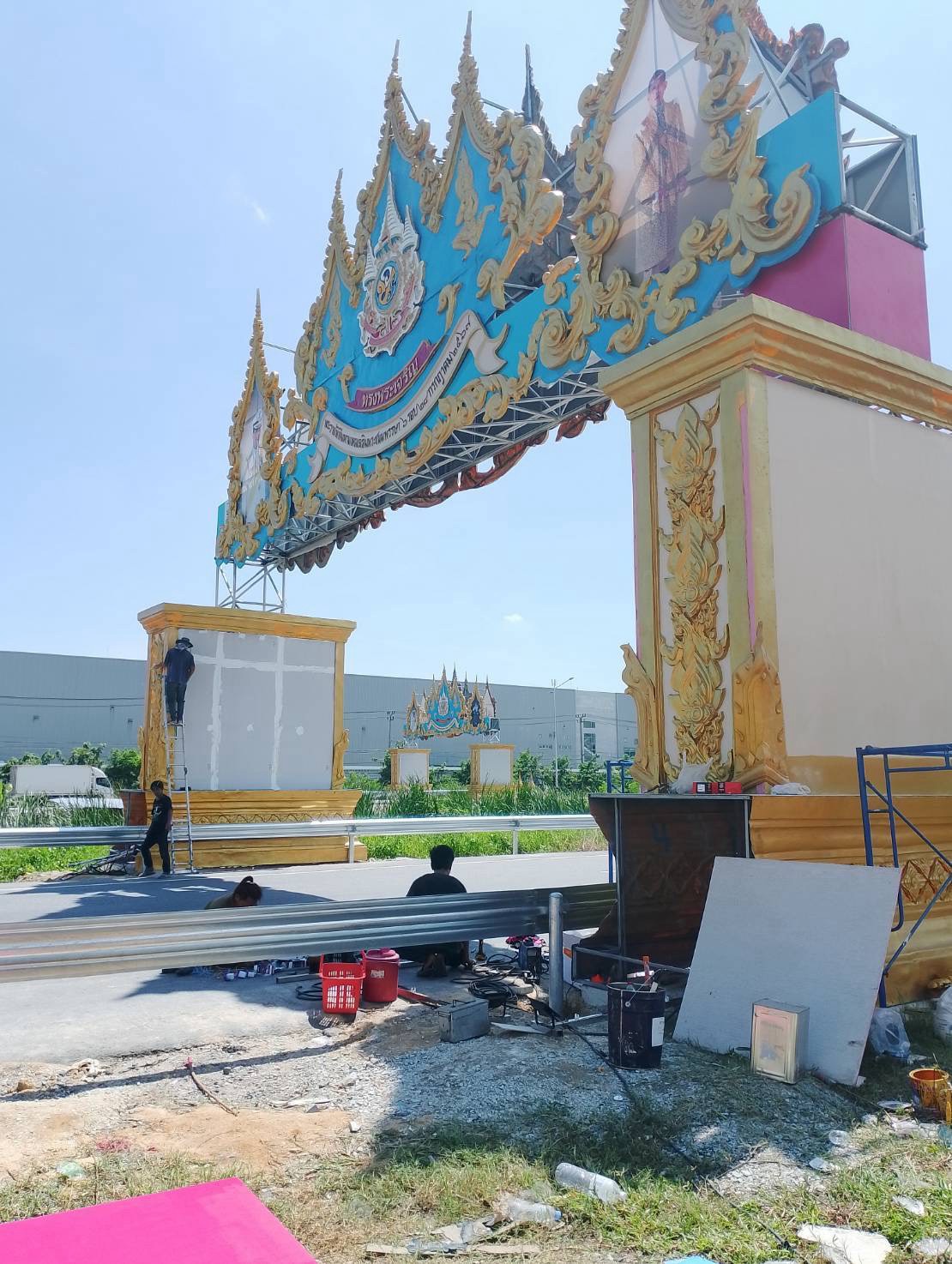 ผลงานป้ายคอมโพสิต จากผลงานจริง ลำดับที่ 4